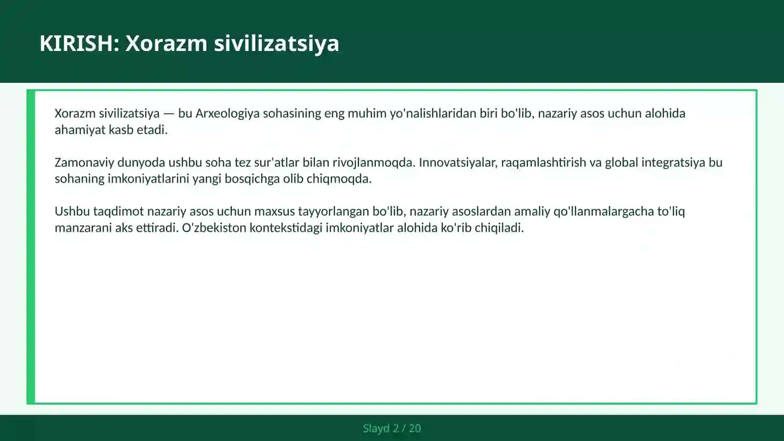 XORAZM SIVILIZATSIYA 2