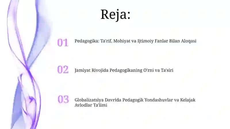 Pedagogikaning Ijtimoiy Fanlar Bilan Aloqasi 2