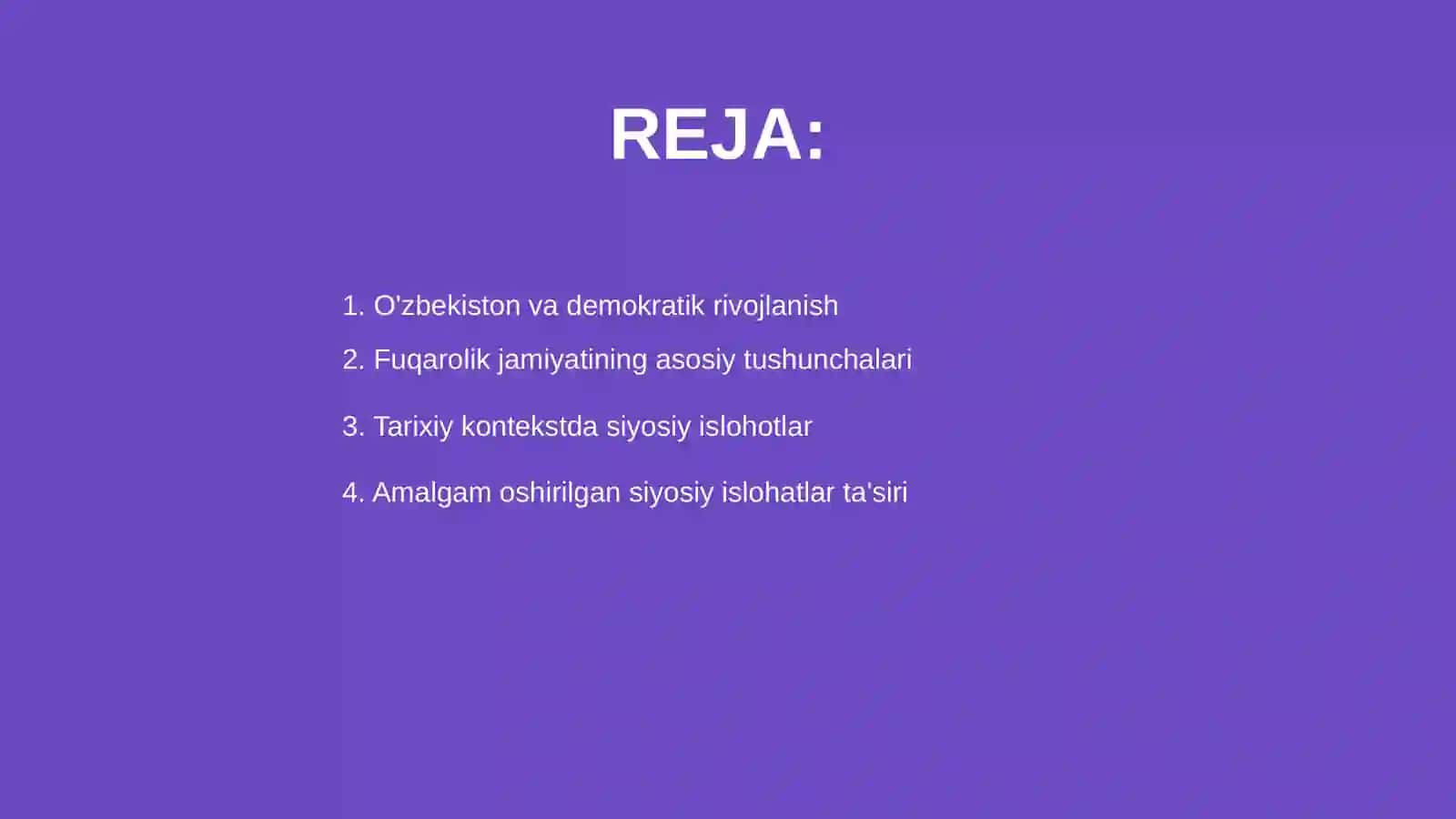 O'zbekistonda demokratik fuqarolik jamiyati asoslari 2
