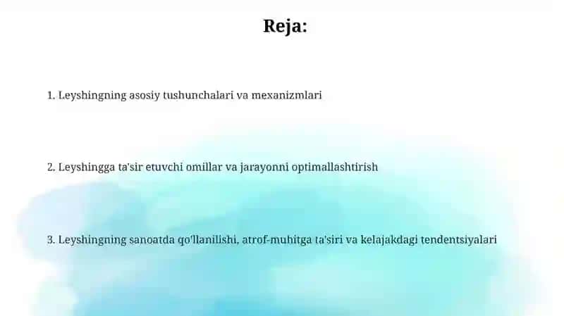 Chinnining kimyoviy va texnologik xossasi 2