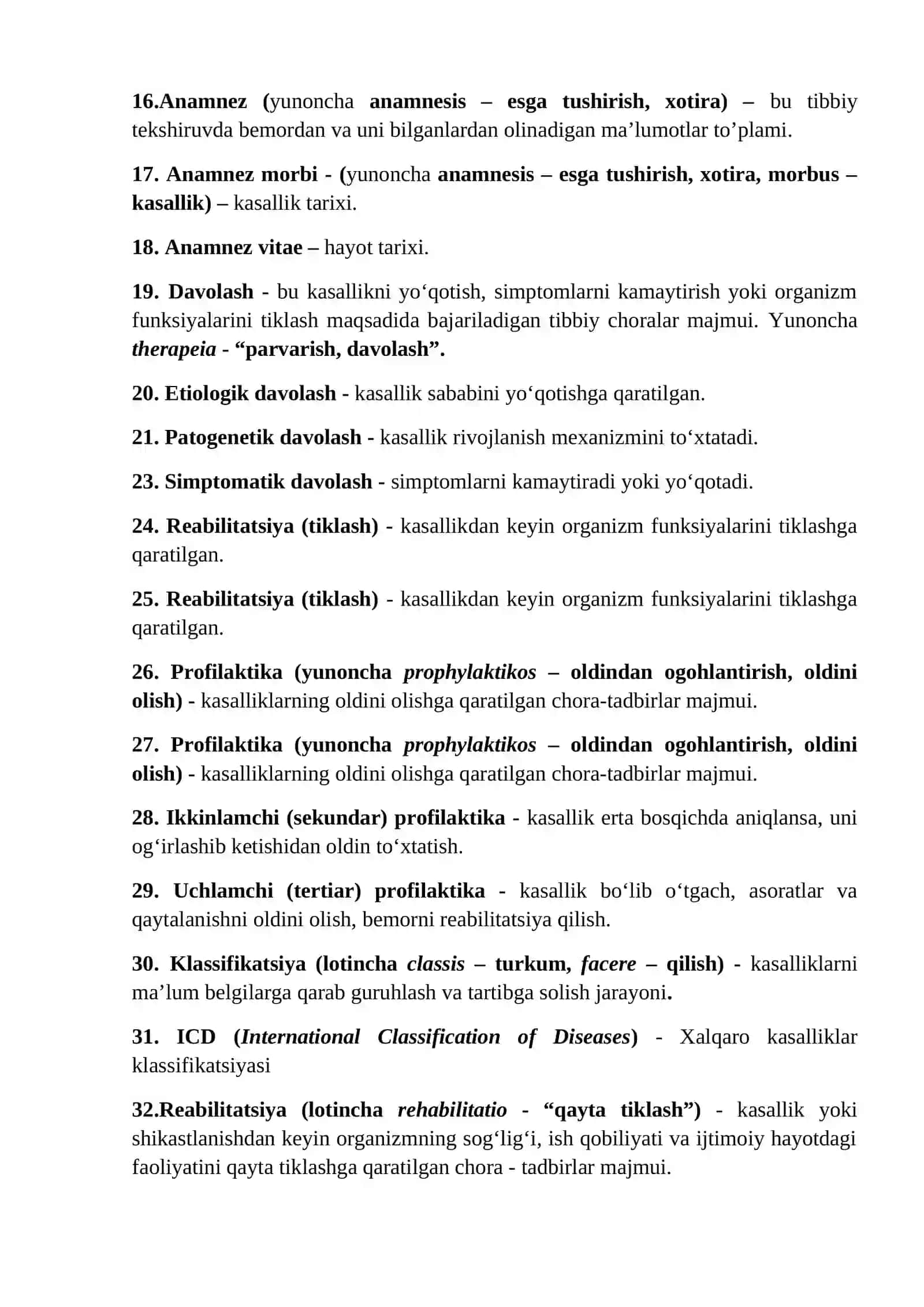 SALOMATLIK VA KASALLIK 2