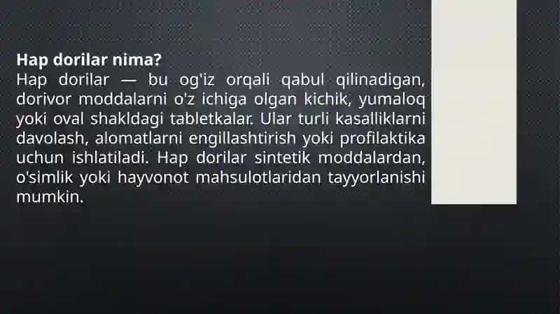 Farmakologiya, Hapdorilar, Plasstirlar va dori vositalari farmokenetikasi va farmodinamikasi 2