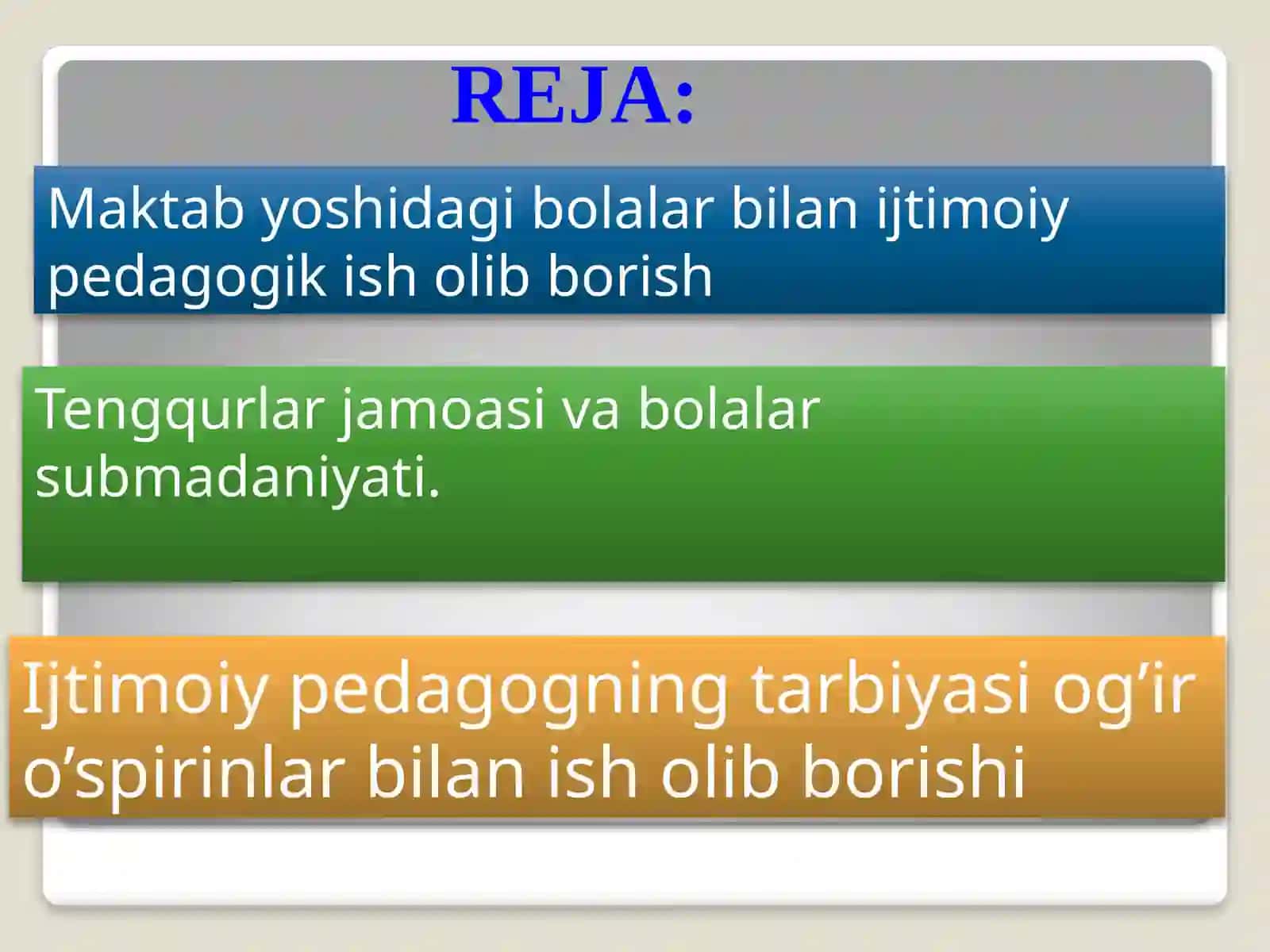 Umumta’lim maktablari o‘quvchi qizlarining ijtimoiy faolligini oshirish usullari va metodlari.Ijtimoiypedagogningmaktabyoshidagibolalarbilanishyuritishi 2