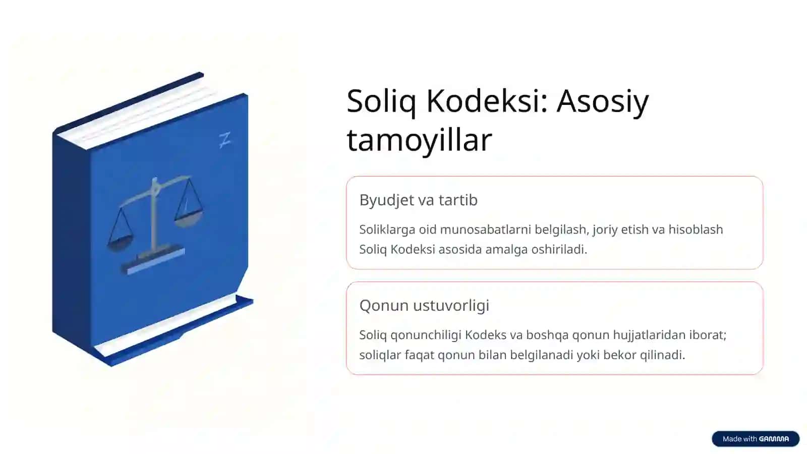 Oʻzbekiston Soliq Organlari: Suhbat uchun 2