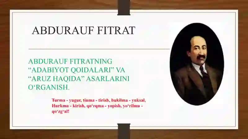 FITRAT IJODIGA BIR NAZAR 2