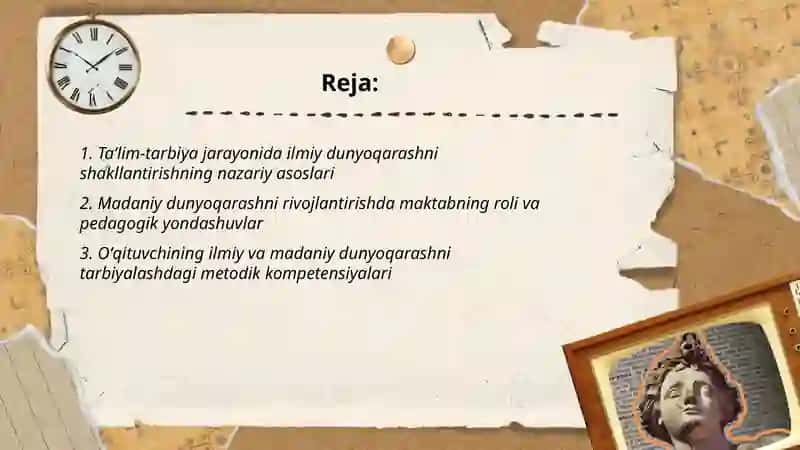 Taʼlim-tarbiya jarayonida ilmiy dunyoqarashni shakllantirish nazariy asoslari 2