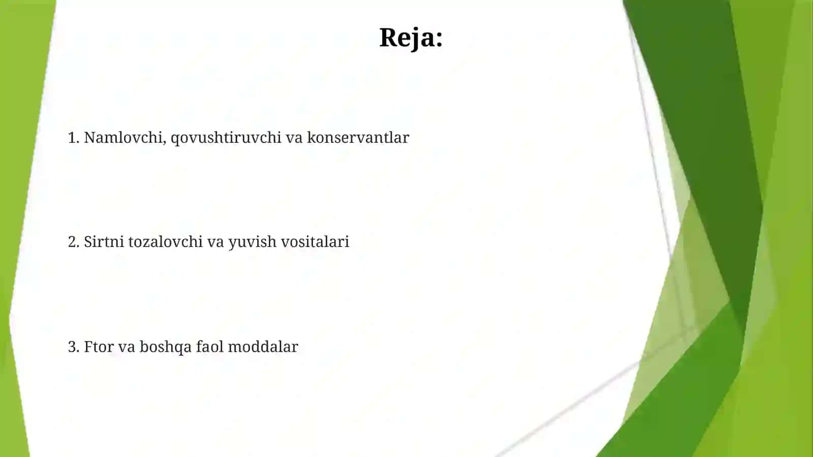 Zamonaviy tish pastalari kimyoviy tarkibi va xususiyatlari 2