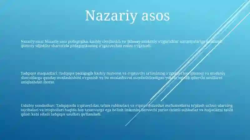 Ijtimoiy-Madaniy O'Zgarishlar Sharoitida Pedogogik Professionalizm Va Pedogogik Ta'Lim 2