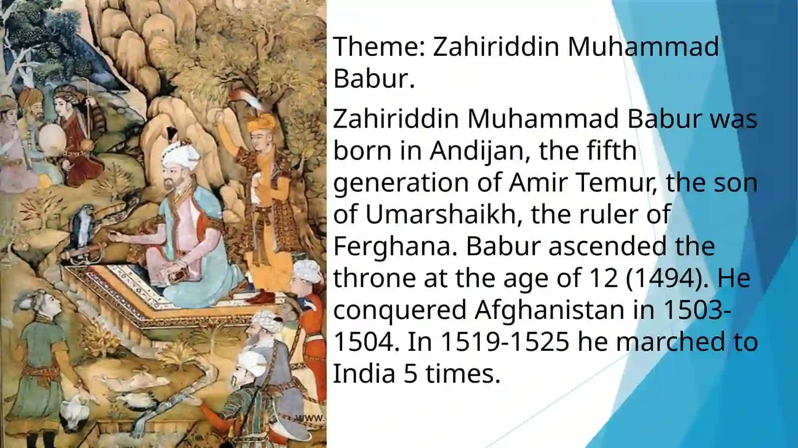 Zahiriddin Muhammad Babur 2