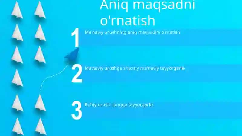 Shaxsni Ruhiy Jihatdan Jangga Tayyorlash 2