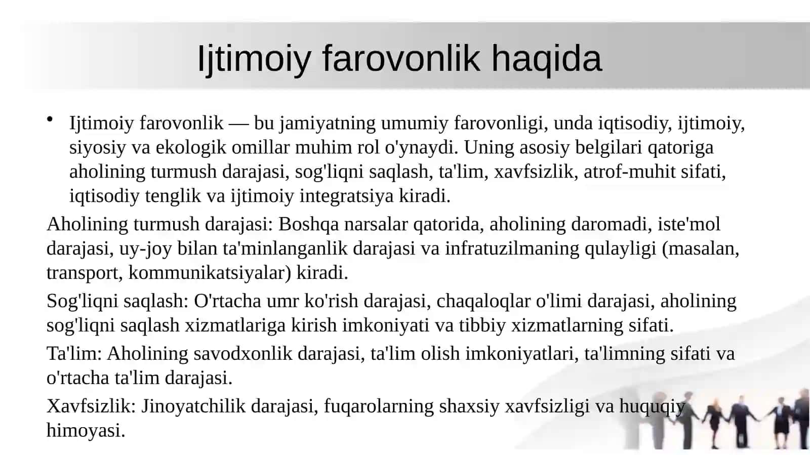 Farovonlik va ruhiy salomatlik 2