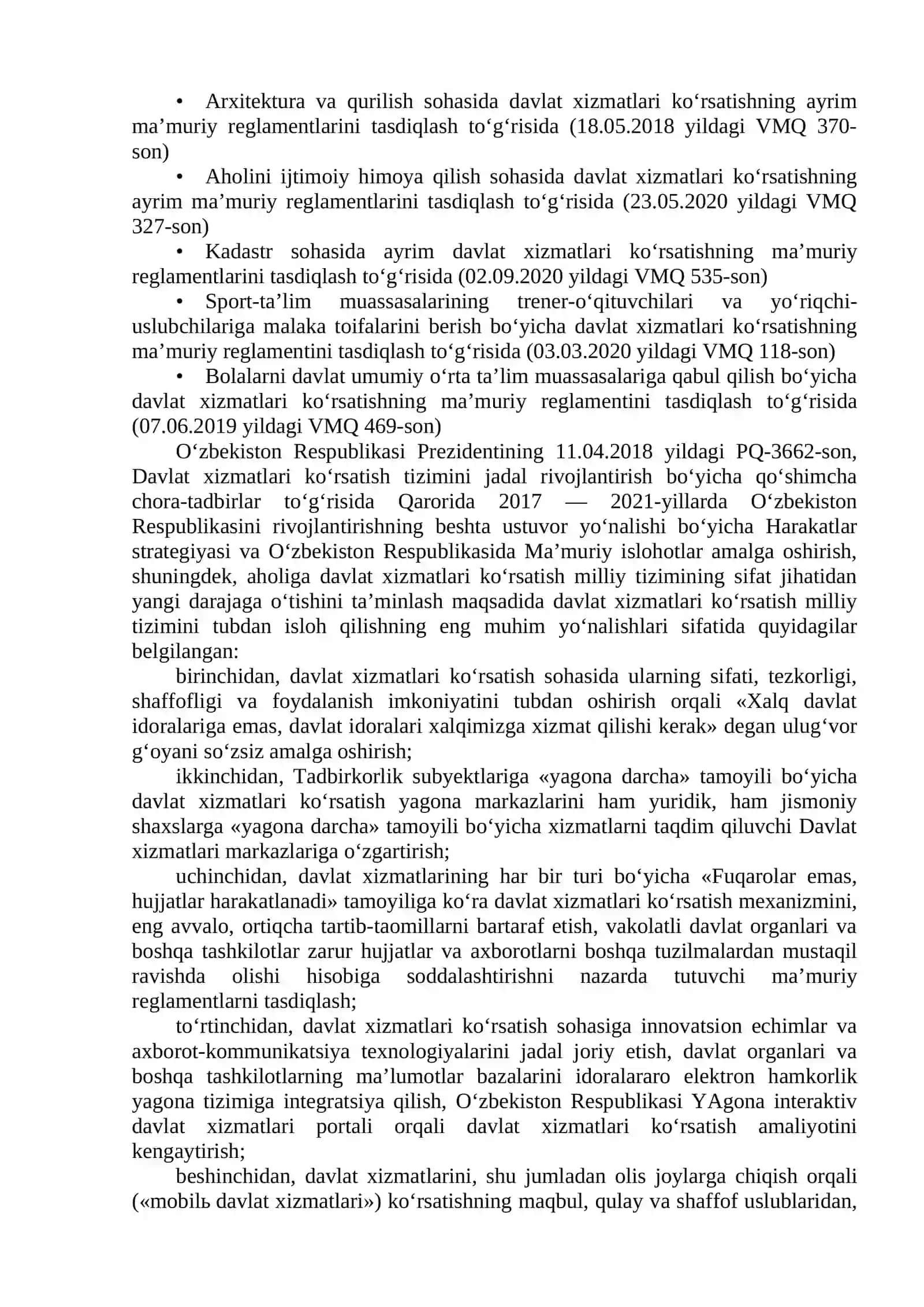 Ommaviy xizmatlarni taqdim etuvchi tuzilmalar 2
