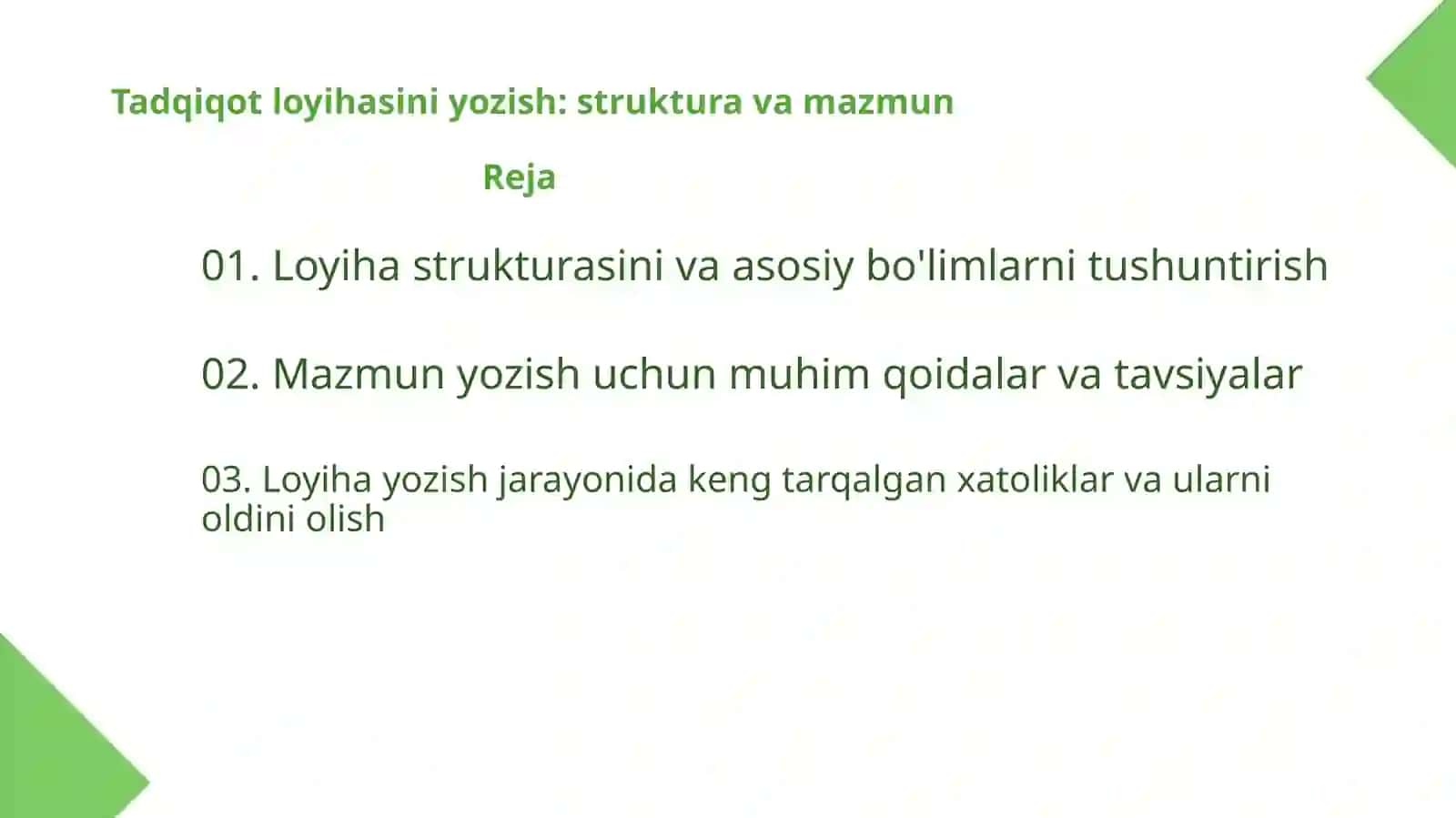 Mamuriy hisob va ish yuritish fanidan tayyorlagan mustaqil ishi 2