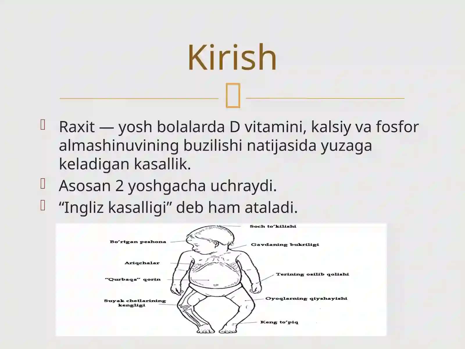Raxit kasalligi 2