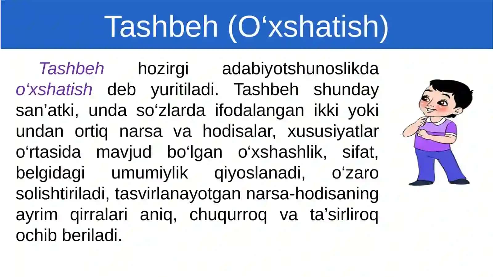 Tashbeh(O‘xshatish) 2