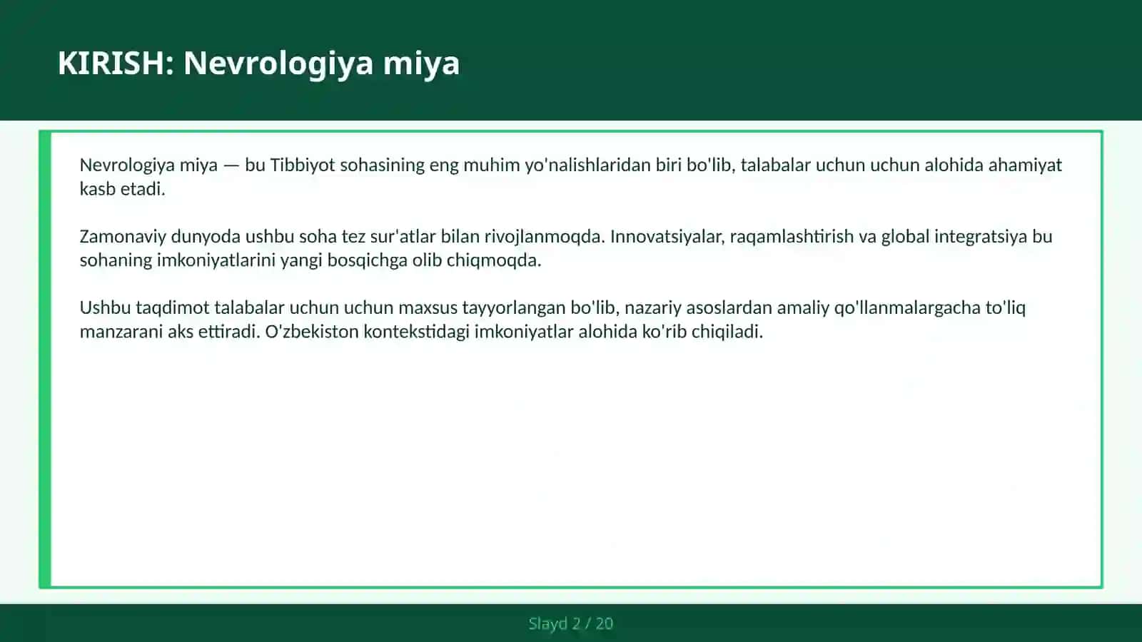 Nevrologiya miya 2
