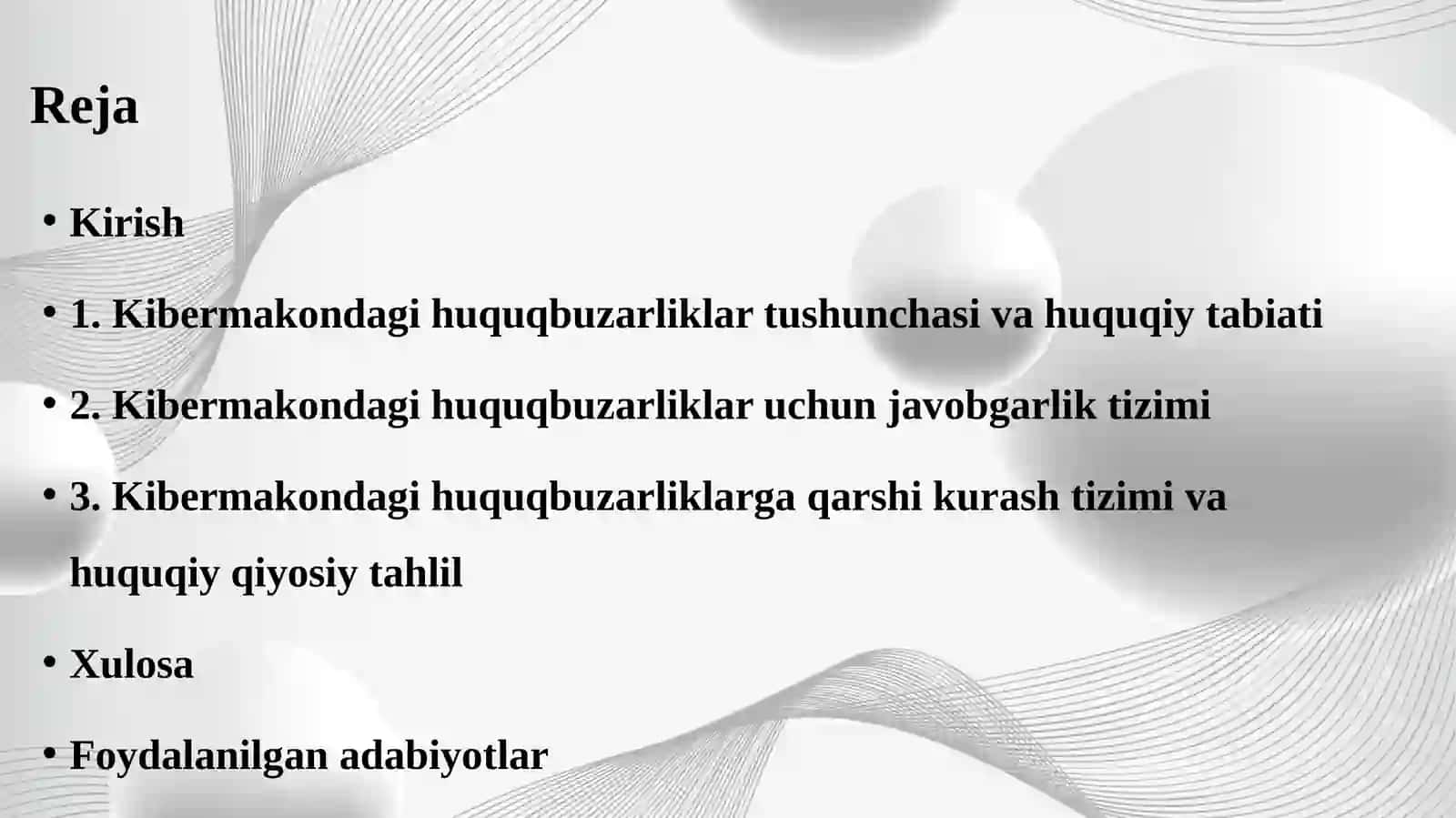Kibermakondagi huquqbuzarliklar uchun javobgarlik va ularning huquqiy tabiati 2