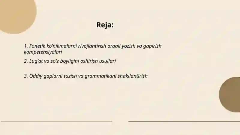 Boshlang'ich sinf o'quvchilarini yozish va gapirish kompetensiyalarini shakllantirish 2