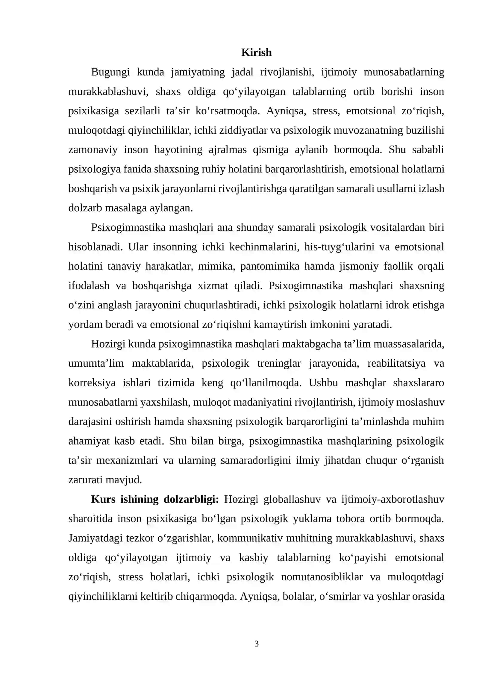 PSIXOGIMNASTIKA MASHQLARNING PSIXOLOGIK TA'SIR SAMARADORLIGI 2