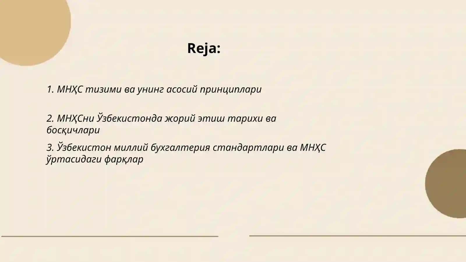МНҲС тизими ва унинг асосий принциплари 2