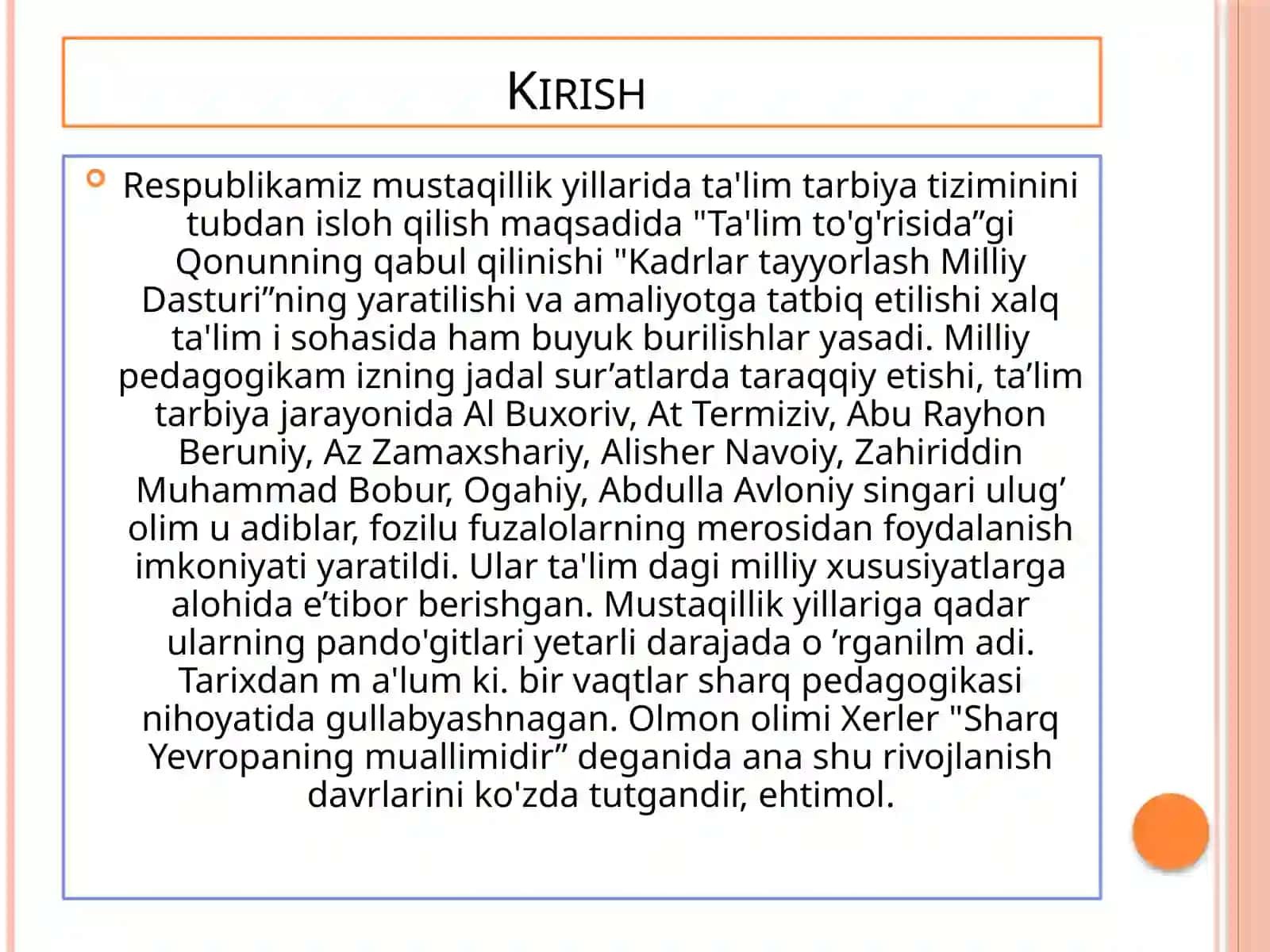 O`qituvchi nаzоkаti vа оdоbini shаkllаntirish, rivоjlаntirish yo`llаri hаmdа ungа erishish shаrt-shаrоitlаri 2