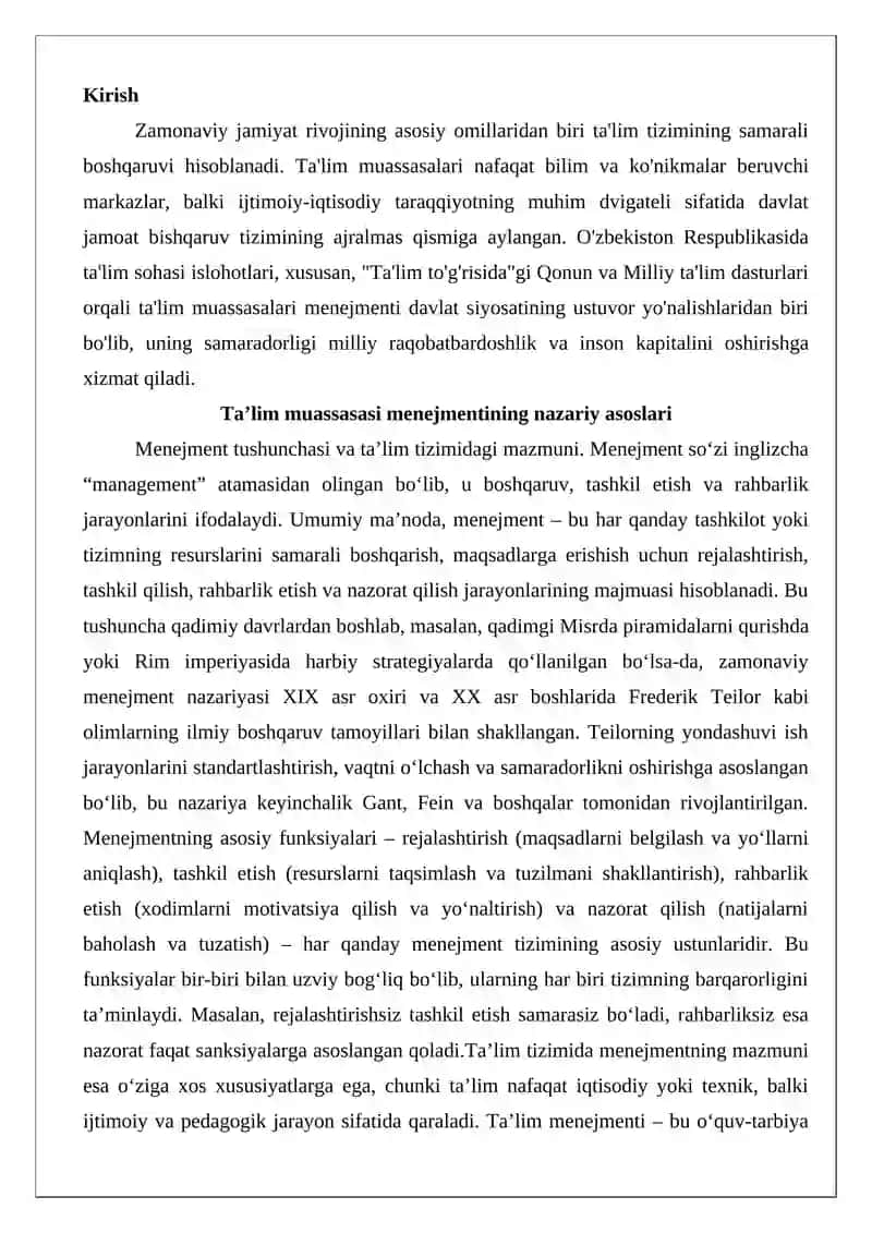 Taʼlim muassasasi menejmentining davlat jamoat bishqaruv tizimi 2
