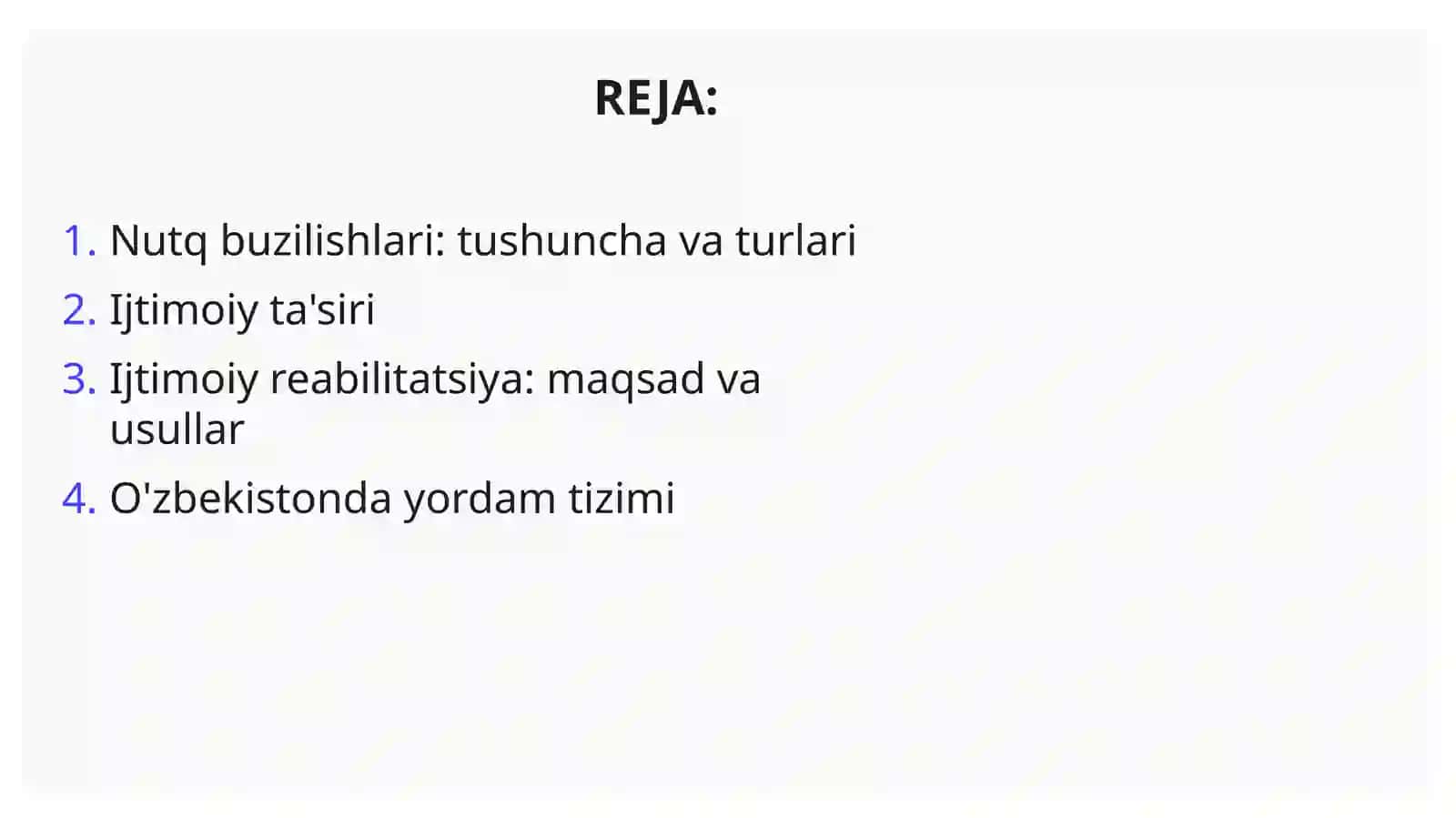 Nutq Buzilishlari Bo'lgan Bolalarni Ijtimoiy Reabilitatsiya Qilish Masalalari 2
