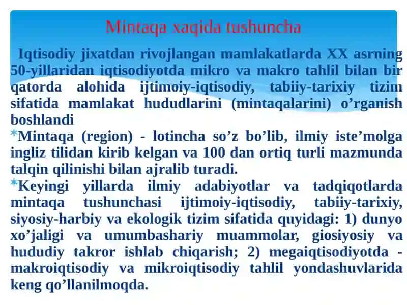 Dunyo mintaqalari siyosiy iqtisodiy rivojlangan hududlar xaritasi 2