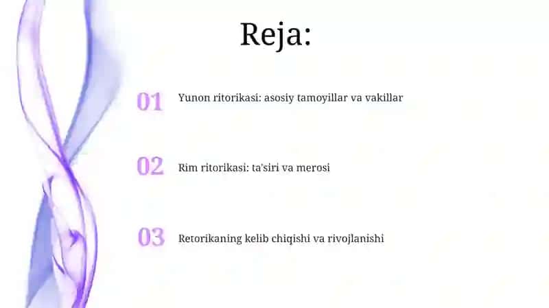 Notiqlik sanʼati tarixidan yunon va Rim notiqlik sanʼati 2