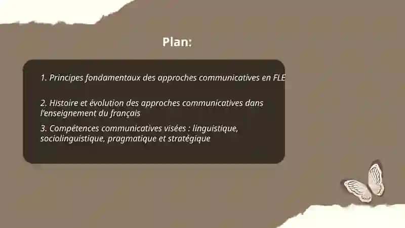 Les approches communicatives dans l'enseignement du français 2