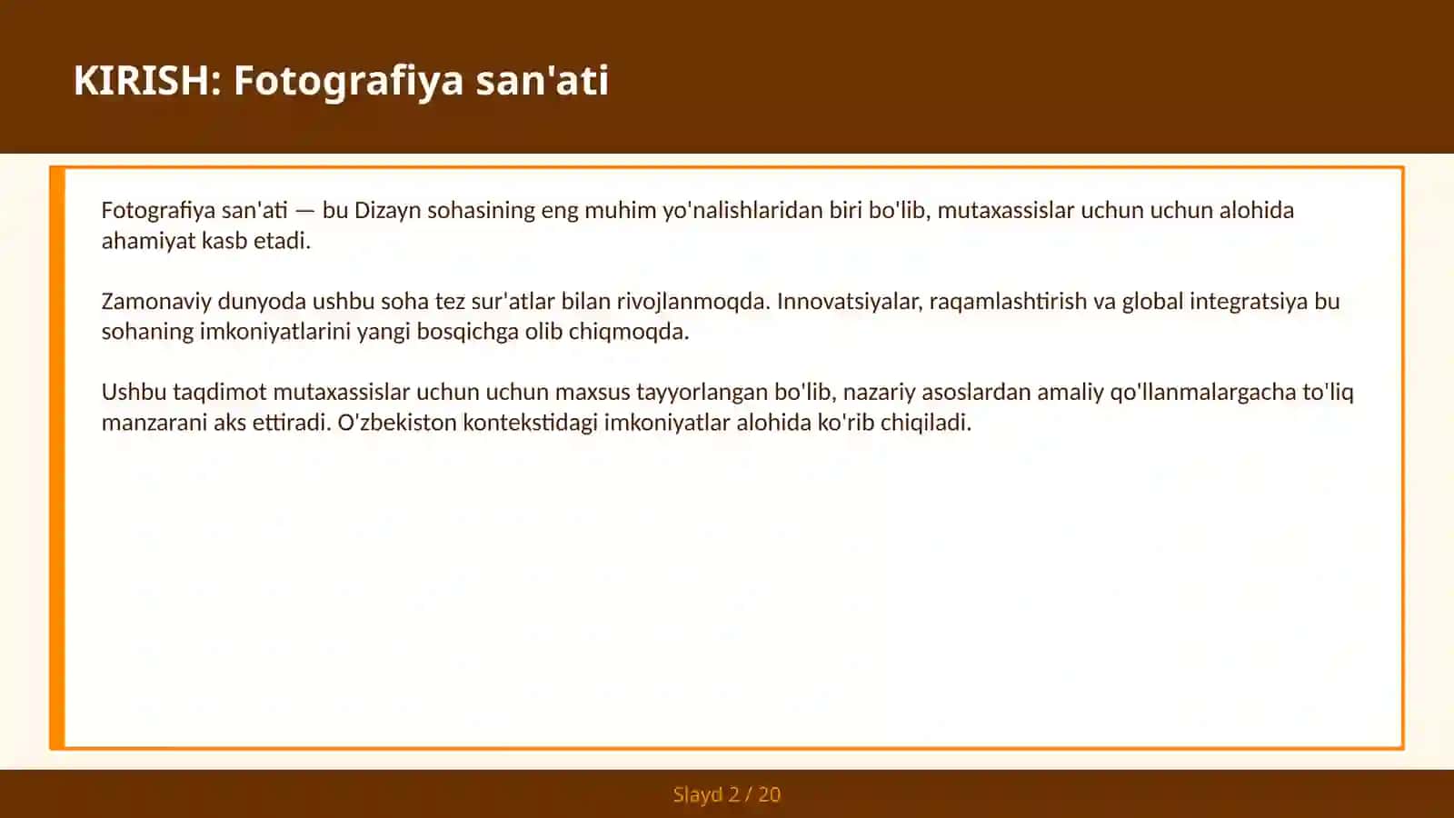 Fotografiya San'ati 2