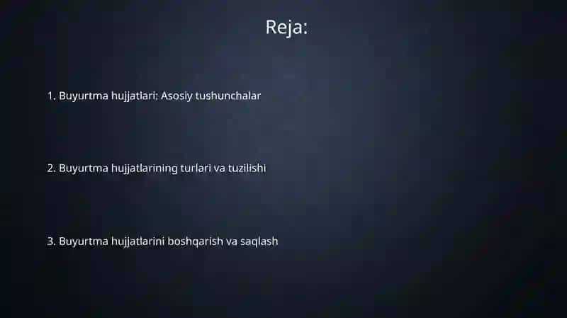 Farmoyish hujatlar 2