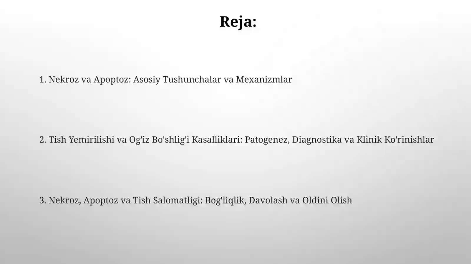 Nekroz va Apoptoz: Asosiy Tushunchalar va Mexanizmlar 2