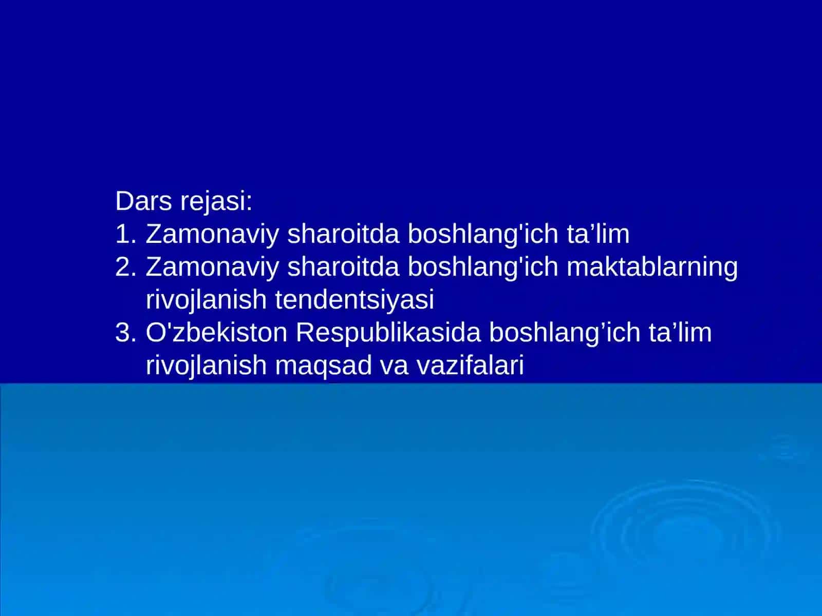 Zamonaviy sharoitda boshlang'ich ta'lim 2