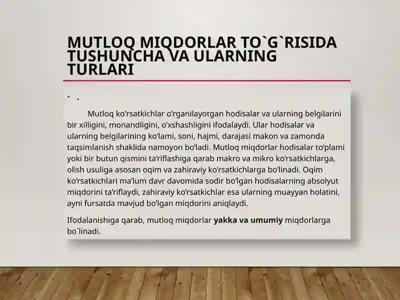 Nisbiymiqdorlar ularning tibbiyotda qo'llanilishi 2