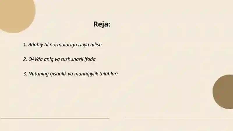 Adabiy til normalariga rioya qilish 2