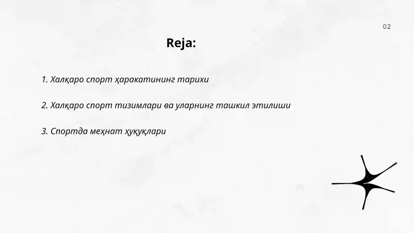 Халқаро спорт ҳаракатида меҳнат ҳуқуқлари 2
