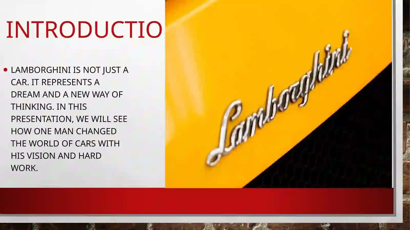 The Story of Lamborghini 2