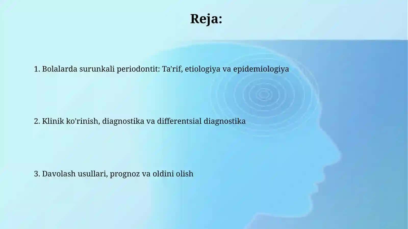 Bolalarda surunkali periodontit 2