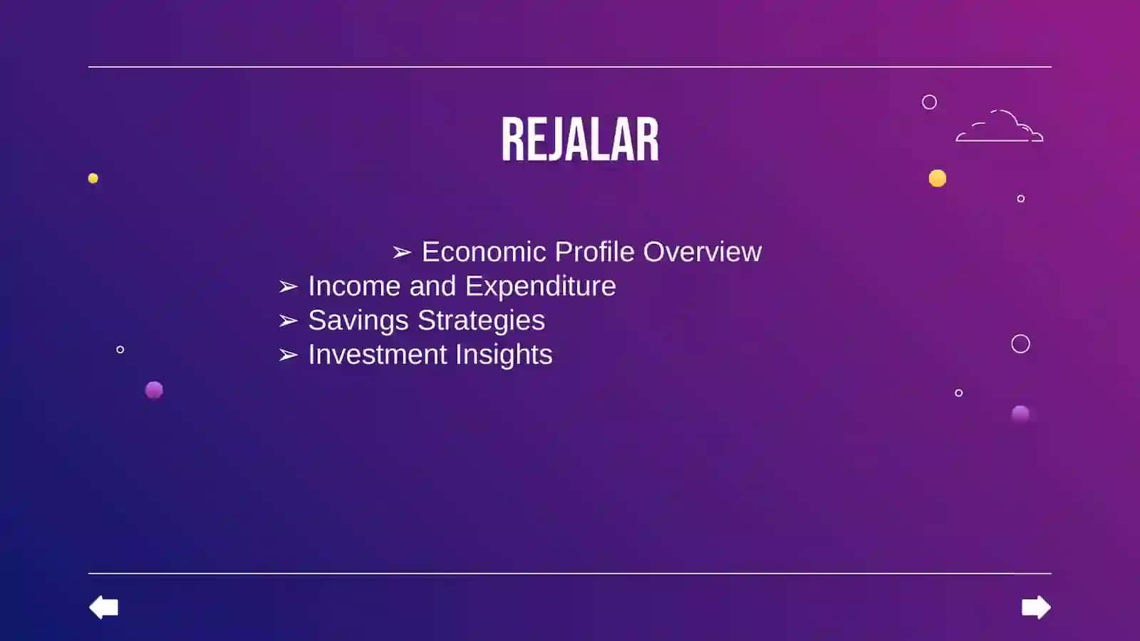 MY ECONOMIC PROFILE 2