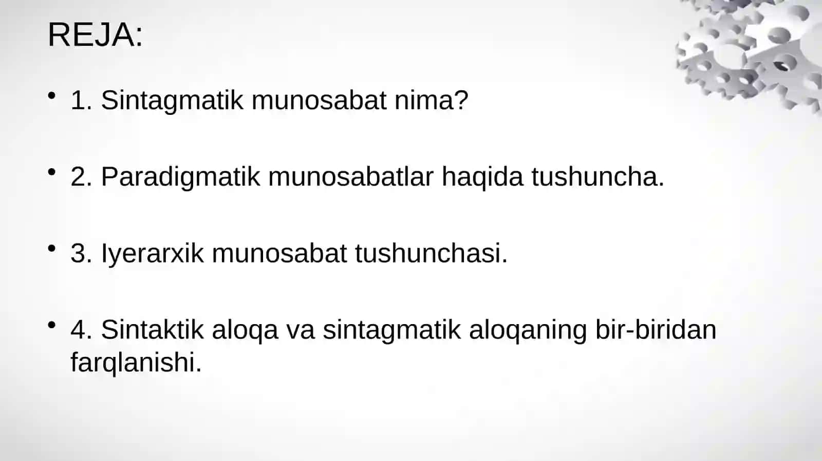 Sintaktik va singtagmatik 2