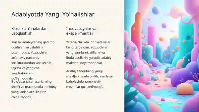 Yangi Davr Adabiyotlari 2