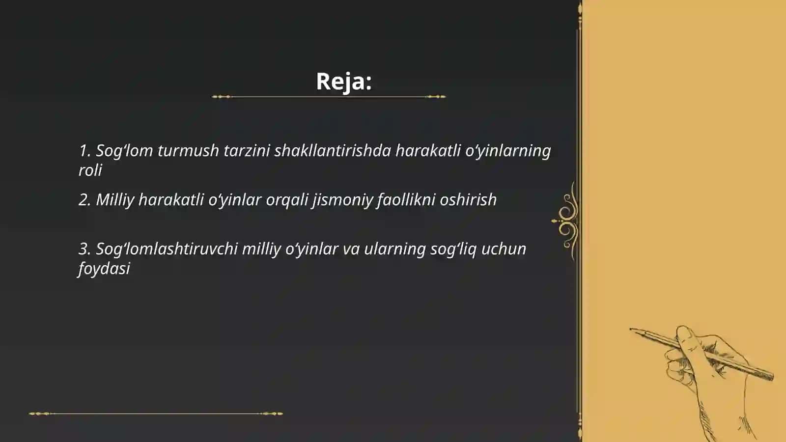 Sog‘lom turmush tarzini shakllantirishda harakatli o‘yinlarning roli 2