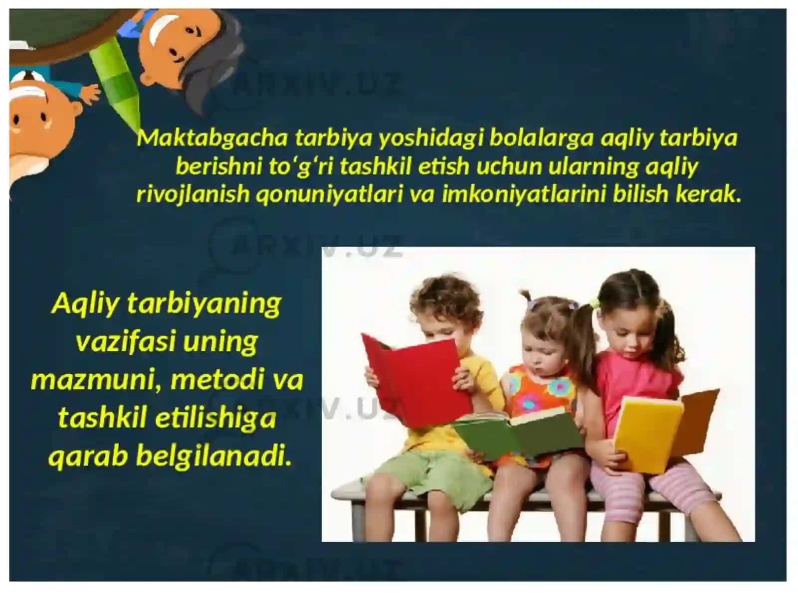 Tarbiya jarayoning mohiyati, mazmuni, tarbiya tamoyillari va metodlari. 2