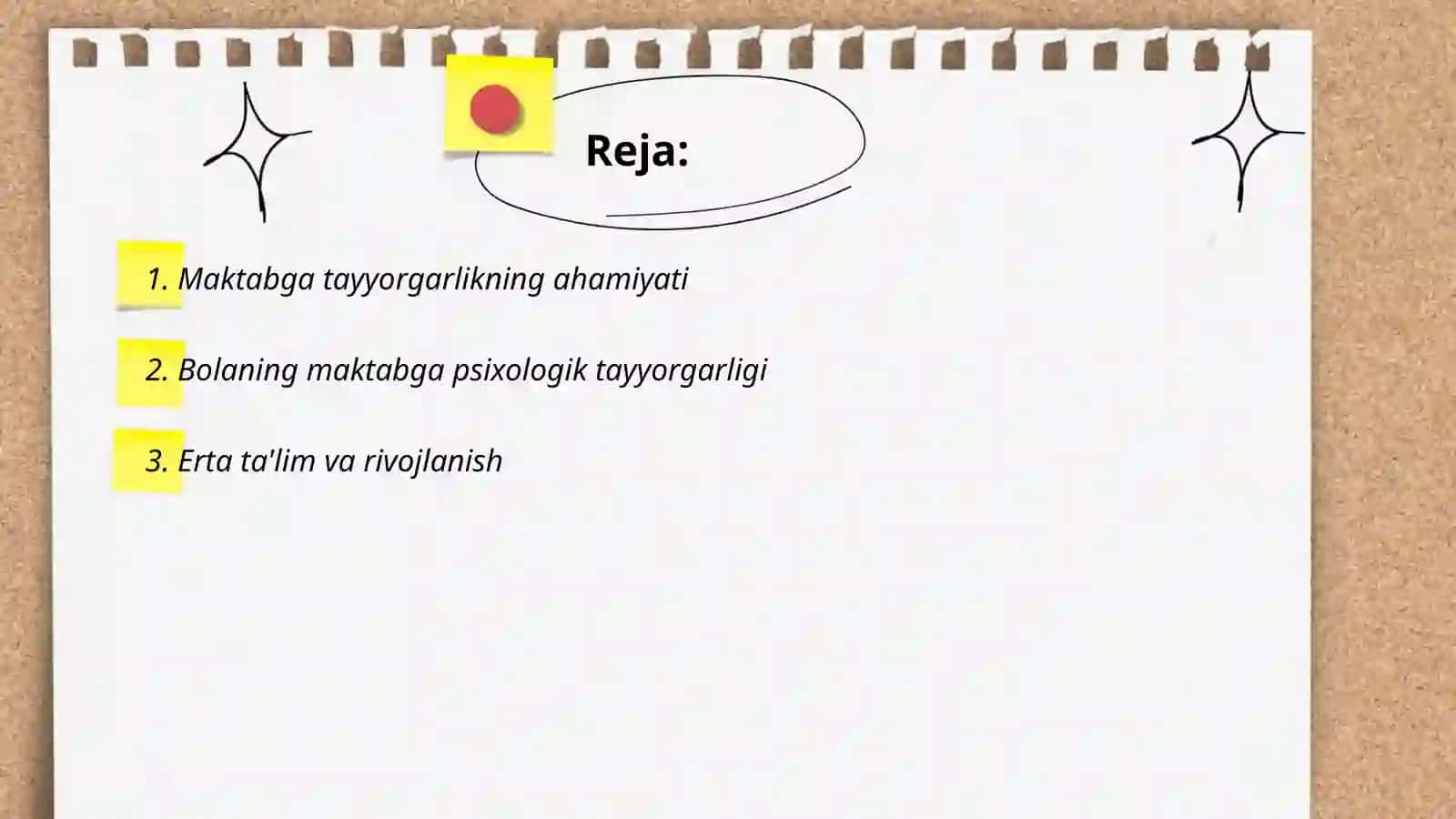 Maktabga tayyorgarlik 2