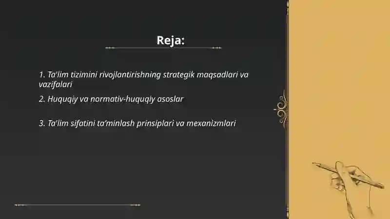 Oʻzbekiston respublikasi taʼlim tizimini rivojlantirishning konseptual asoslari 2