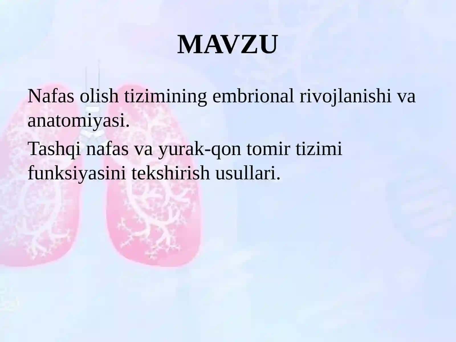 Akramov Begijonning Ftiziatriya fanidan taqdimoti 2