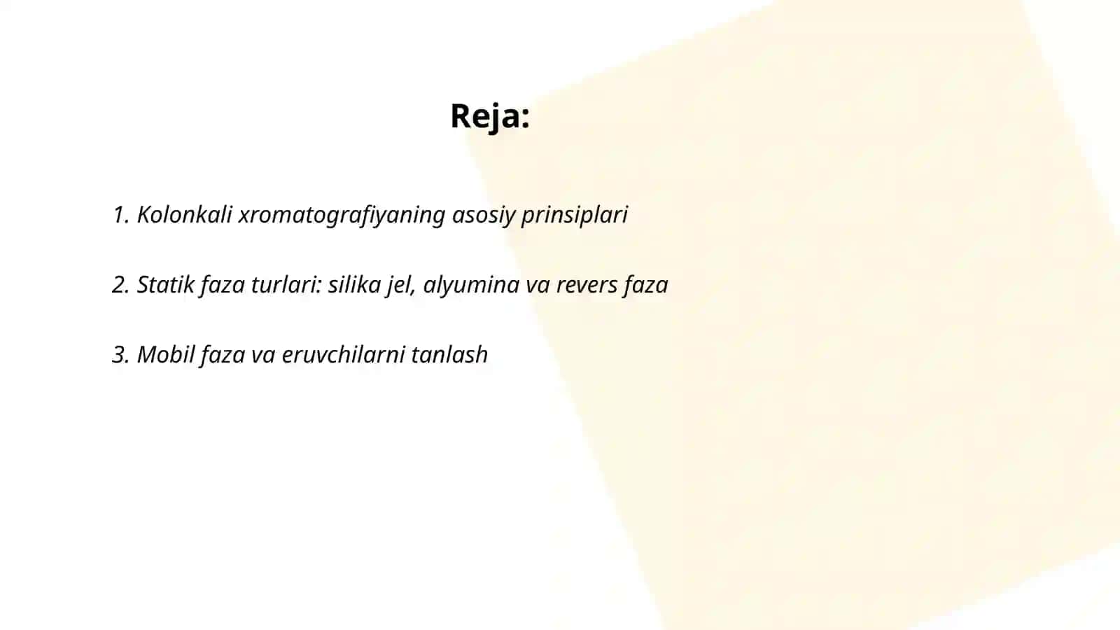 Kolonkali xromotografiya 2