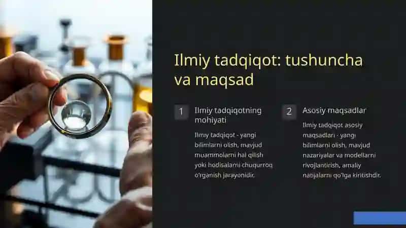 Ilmiy tadqiqotning amal qilish mexanizmlari 2