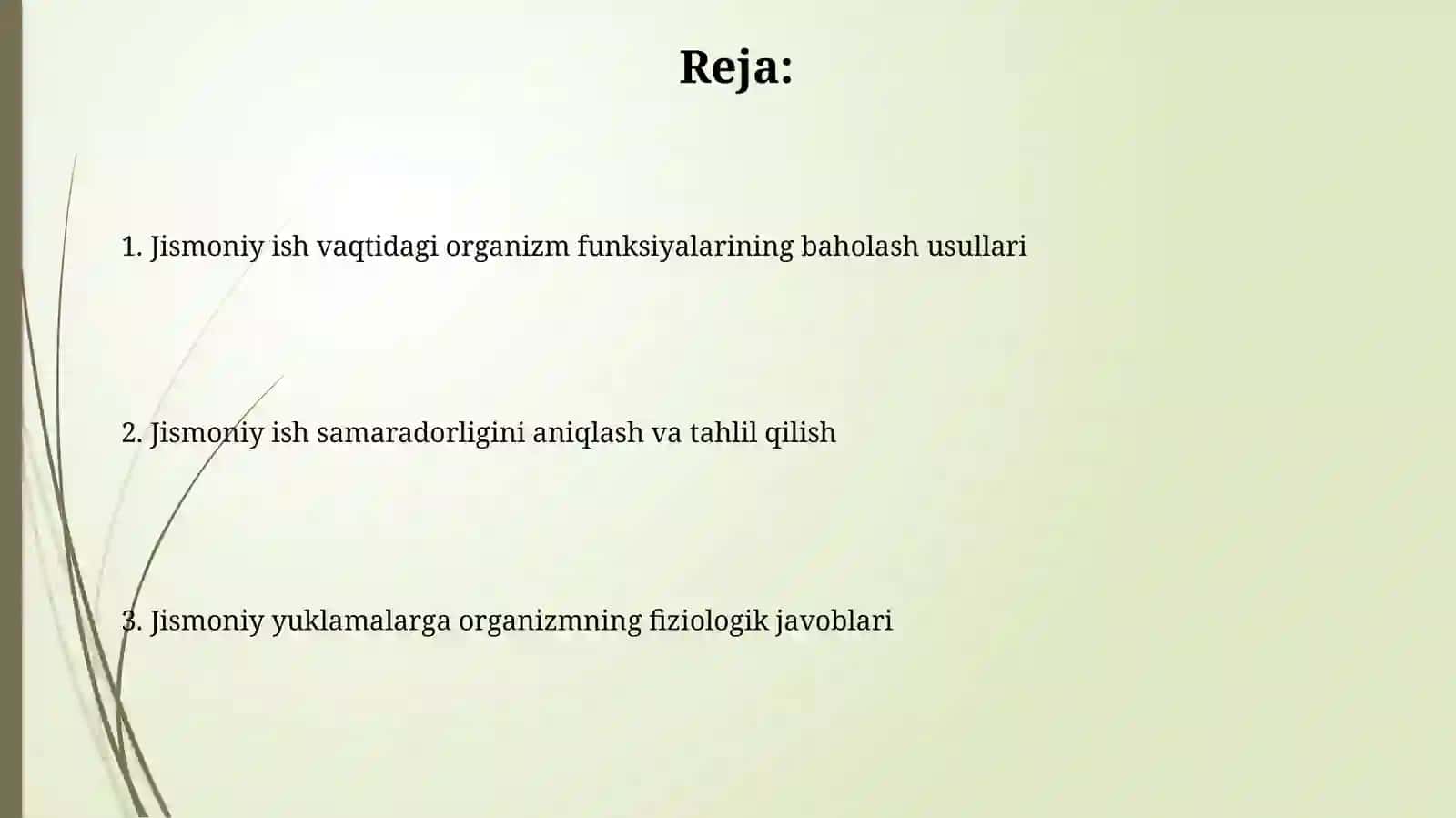 Jismoniy mehnatni bajarishda organizmning funktsional holatini baholash 2
